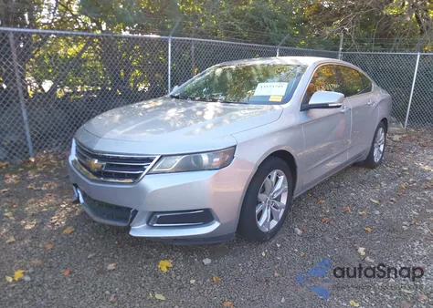 2017 Chevrolet Impala 1Lt из США, поврежденный, VIN 2G1105S33H9185521